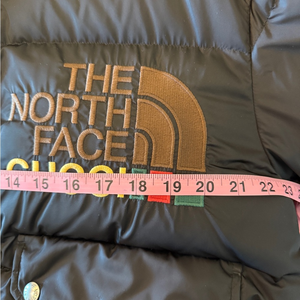 Gucci x Northface Black Puffer sz XS - Picture 14 of 16